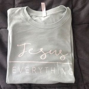Jesus over everything tee!